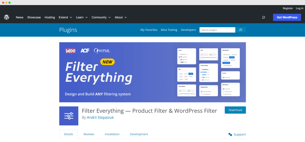 Filter Everything, Best WooCommerce Filtering Plugin, Sapwp